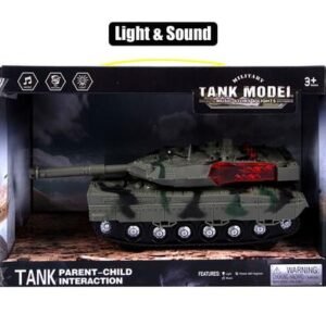 Battery operated tank w/sound & light 19