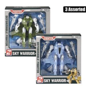 Boys playset transform sky robot 23x21cm
