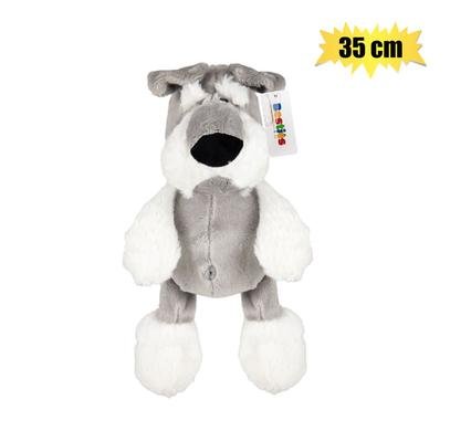 Plush dog shnauzer 35cm