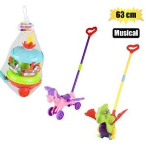 Baby toy edu musical push walker 63-73cm