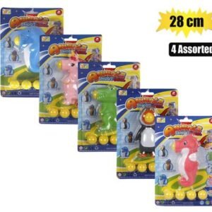 Animals ball-shooting eva asstd 28cm