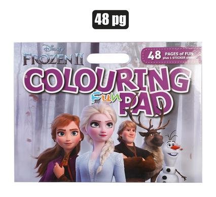 Book colouring pad frozen 2 48p