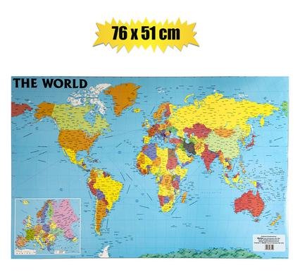 Educational chart the world