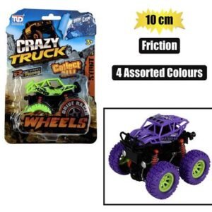 Vehicle jeep monster buggy friction 10cm