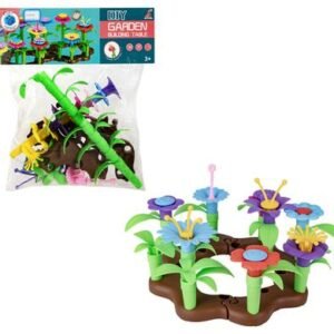 Building blocks diy flower garden 32pc