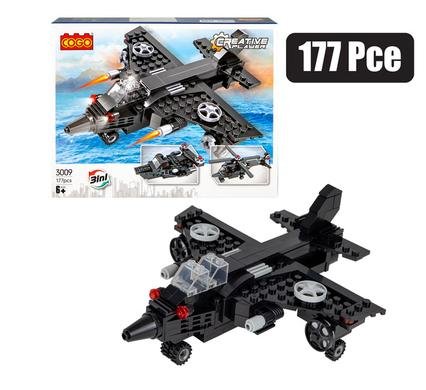 Building blocks cogo airforce 177pcs