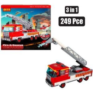 Building blocks cogo fire 3in1 249pcs