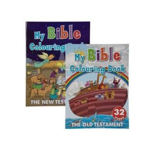 Book colouring bible stories asstd